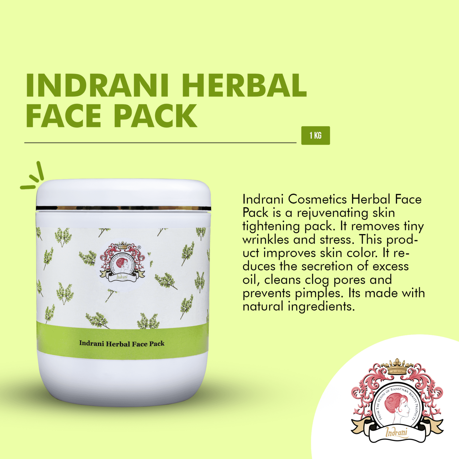 Indrani Herbal Face Pack_00