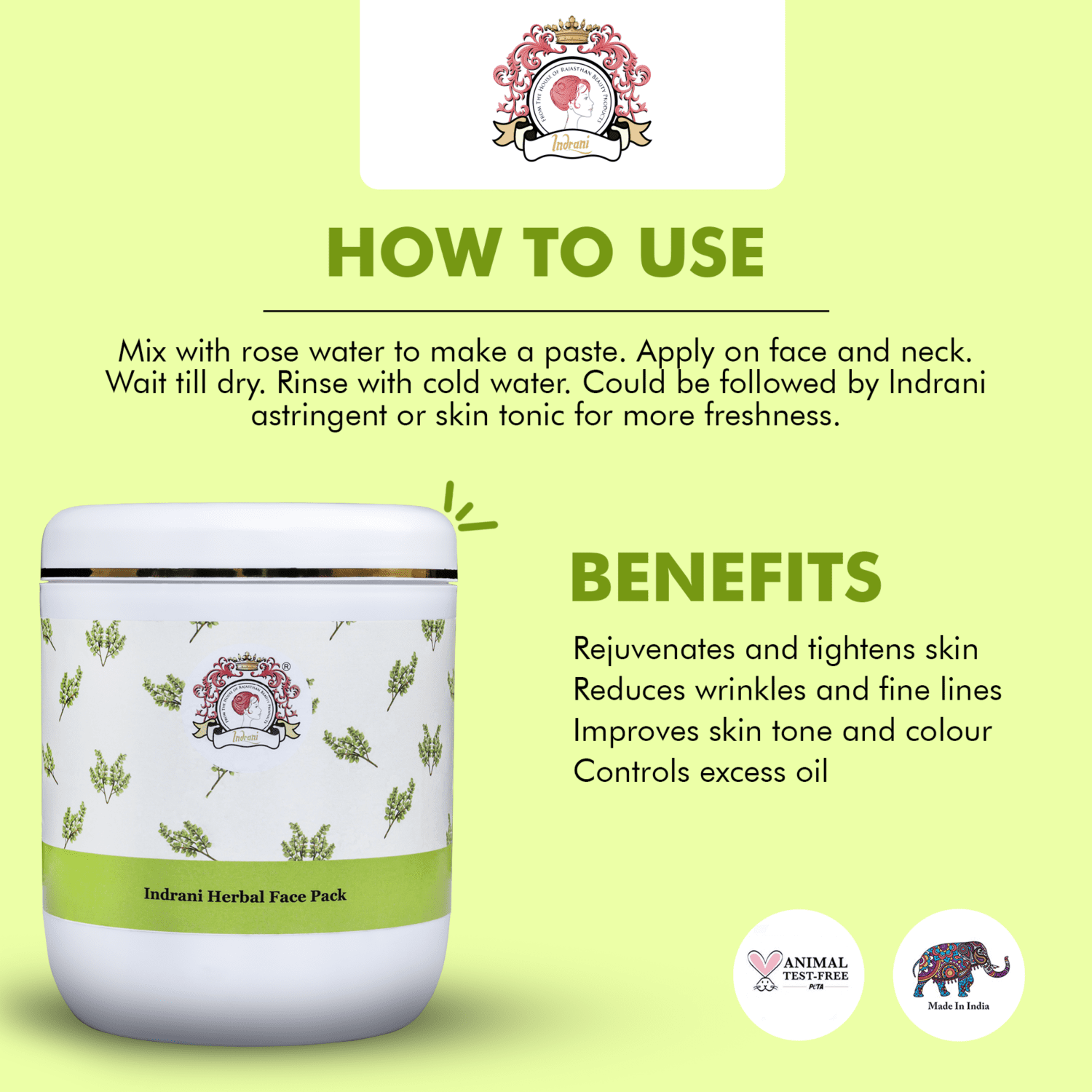 Indrani Herbal Face Pack_01