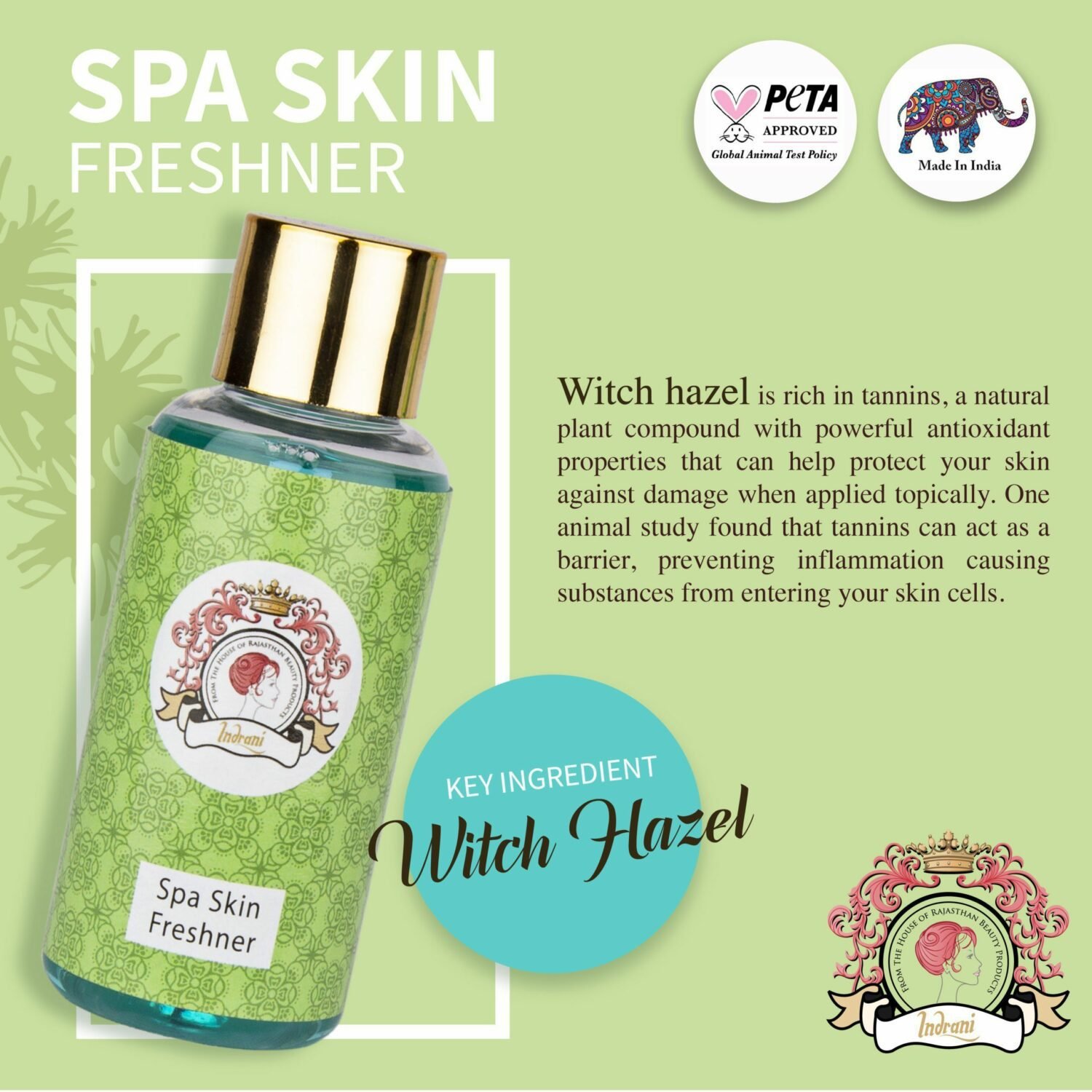 Spa skin freshner
