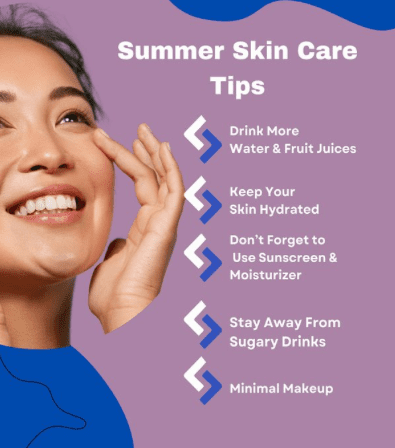 Read more about the article How to take care of the skin in Summers?