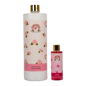 Indrani Rose Cleansing Milk and Skin Toner Combo pack